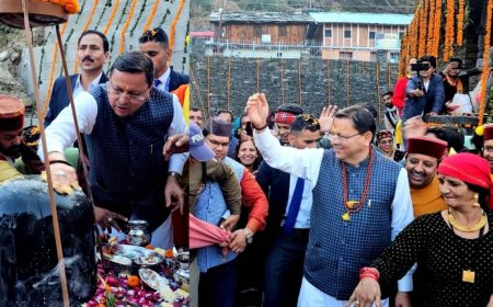 120 करोड़ की लागत से बनेगा हनोल मंदिर का मास्टरप्लान, सीएम धामी ने लाखामंडल शिव मंदिर में की पूजा-अर्चना