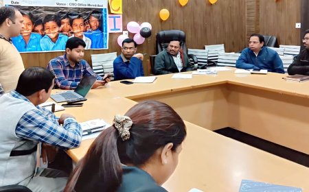 डायरिया से डर नहीं : समीक्षा बैठक में डिप्टी सीएमओ ने दिए निर्देश