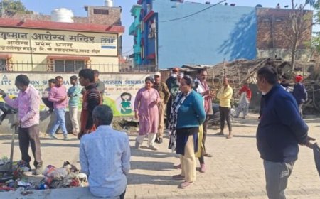 हरिद्वार : समीर सलेमपुर महदूद में गूंजा स्वच्छता का बिगुल, स्कूलों के सामने से हटा कूड़े का 2 टन का पहाड़