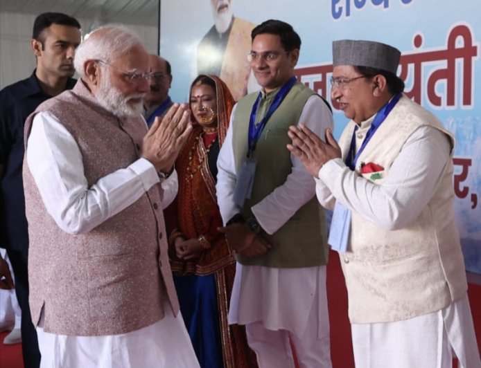 प्रधानमंत्री नरेन्द्र मोदी को सुनने एतिहासिक संख्या में पहुंचने पर उत्तराखंडवासियों का जताया आभार जताया सांसद बंसल ने
