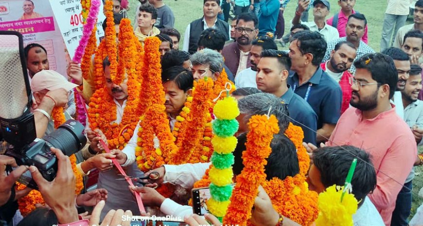 ओआरएस कार्नर बनाकर ककोड़ा मेले में डायरिया के प्रति किया जागरूक