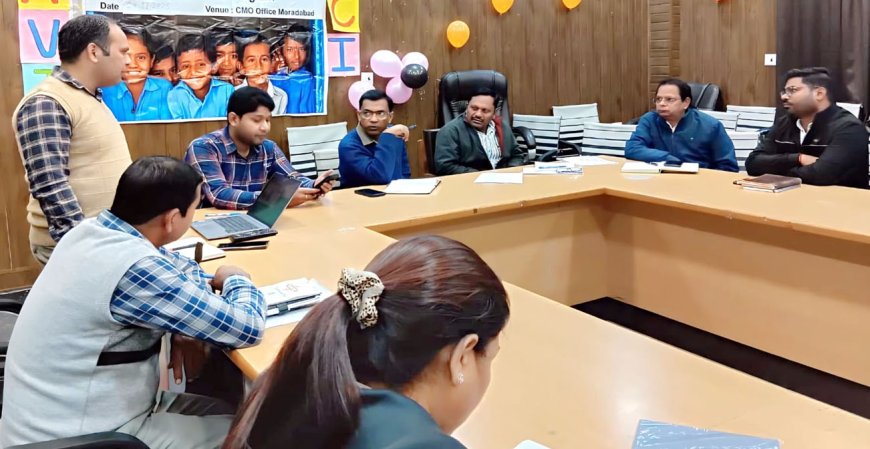 डायरिया से डर नहीं : समीक्षा बैठक में डिप्टी सीएमओ ने दिए निर्देश