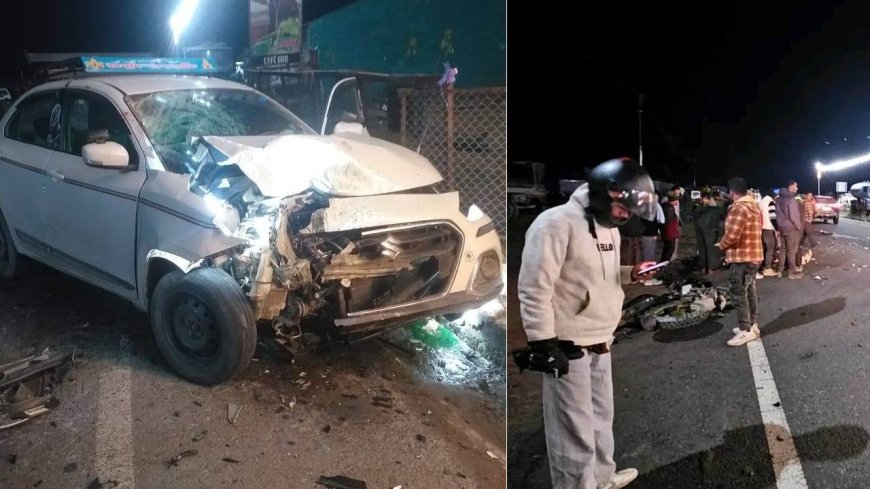 बदरीनाथ हाइवे पर दिल दहलाने वाला हादसा, कार से टकराई बाइक, शादी से लौट रहे 2 युवाओं की मौत