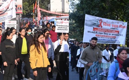 एचआईवी/एड्स के खिलाफ सामूहिक जंग की ललकार, देहरादून में विशाल जन जागरूकता रैली का आयोजन