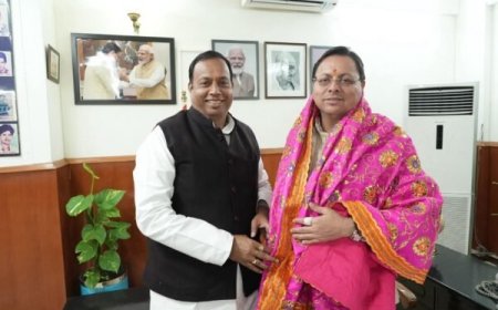 चारधाम शीतकालीन यात्रा व्यवस्थाएँ होंगी चाक – चौबंद, बीकेटीसी अध्यक्ष हेमंत द्विवेदी ने मुख्यमंत्री पुष्कर सिंह धामी से की मुलाकात