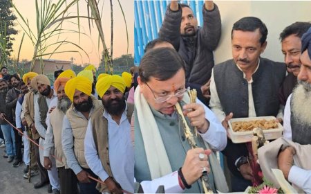 गन्ना समर्थन मूल्य बढ़ाने पर किसानों ने मुख्यमंत्री पुष्कर सिंह धामी का किया आभार, 3 लाख गन्ना किसानों को मिलेगा सीधा लाभ