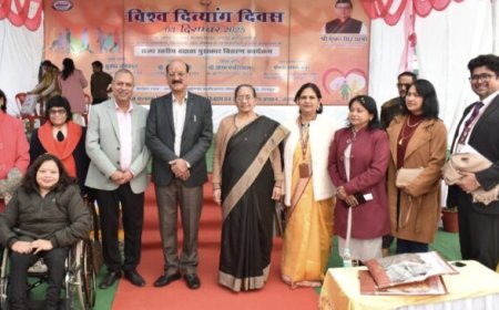 विश्व दिव्यांगता दिवस पर एन.आई.ई.पी.वी.डी में हुआ भव्य आयोजन : कैबिनेट मंत्री सुबोध उनियाल रहे मुख्य अतिथि