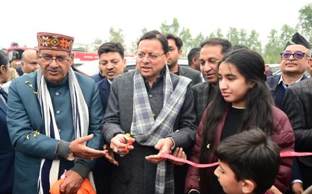 CM धामी ने किया हरिद्वार के बुग्गावाला में ‘मशरूम ग्राम’ का शुभारंभ, किसानों की आय बढ़ाने की नई पहल