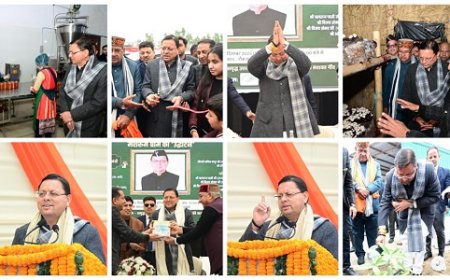 मुख्यमंत्री श्री पुष्कर सिंह धामी ने किया हरिद्वार के बुग्गावाला में ‘मशरूम ग्राम’ का शुभारंभ, किसानों की आय बढ़ाने की नई पहल