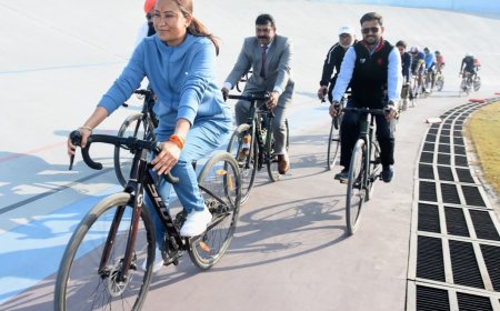 साइकिलिंग में ओलंपिक मेडल को बनाए लक्ष्य – रेखा आर्या