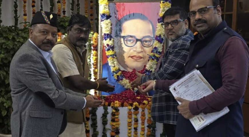 भाजपा के नई दिल्ली स्थित राष्ट्रीय कार्यालय में श्रमजीवी पत्रकार संघ ने डा अम्बेडकर के महानिर्वाण दिवस पर दी श्रद्धांजलि : गढ़वाल सांसद अनिल बलूनी से की सौजन्य भेंट