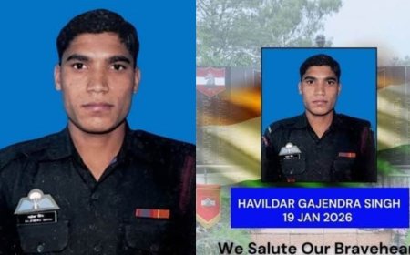 दुखद: आतंकियों से मुठभेड़ में उत्तराखंड का लाल शहीद,  हवलदार गजेन्द्र सिंह ने दिया सर्वोच्च बलिदान
