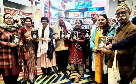विश्व पुस्तक मेला 2026 में ‘प्रवासी कथामृत’ का भव्य लोकार्पण, भारतीय प्रवासी जीवन के अनुभवों को सहेजता अनूठा कथा-संग्रह