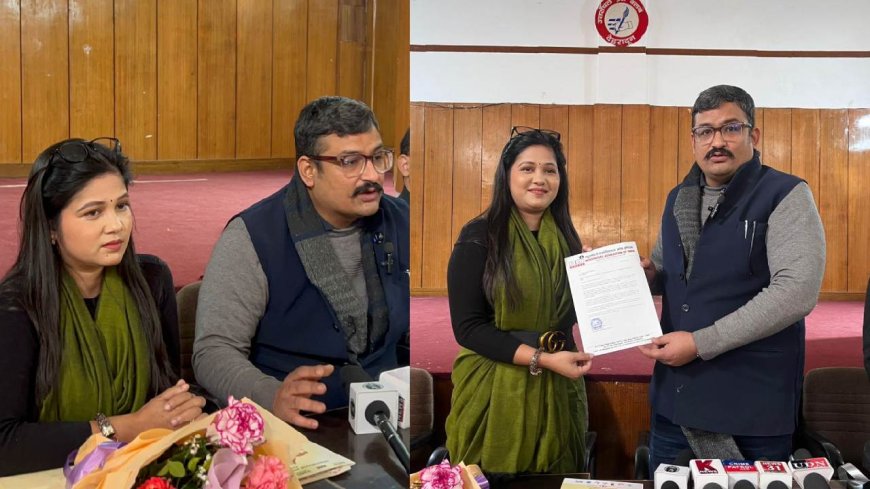 न्यूज़ पेपर एसोसिएशन ऑफ इंडिया ने शिल्पा भट्ट  को उत्तराखंड प्रदेश अध्यक्ष नियुक्त किया