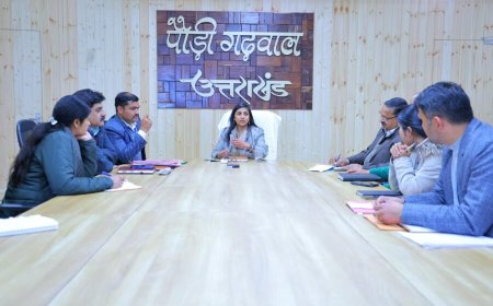 वनाग्नि रोकथाम को लेकर डीएम स्वाति एस. भदौरिया सख्त, सभी विभागों को समन्वित कार्यवाही के दिए निर्देश