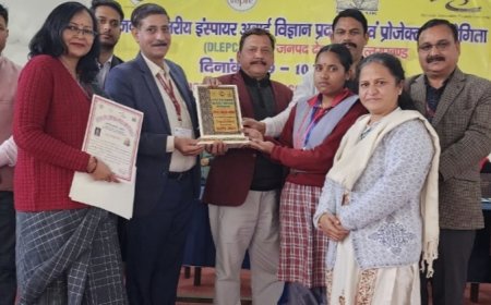 बाल वैज्ञानिकों के सम्मान समारोह के साथ भव्य रूप में सम्पन्न हुई दो दिवसीय विज्ञान प्रदर्शनी : शिक्षाविद राकेश मोहन डबराल ने दिया ओजस्वी सम्बोधन