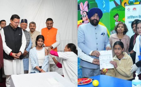 सर्वाइकल कैंसर से लाखों किशोरियों को मिलेगी सुरक्षा: उत्तराखंड में भी HPV टीकाकरण की शुरुआत