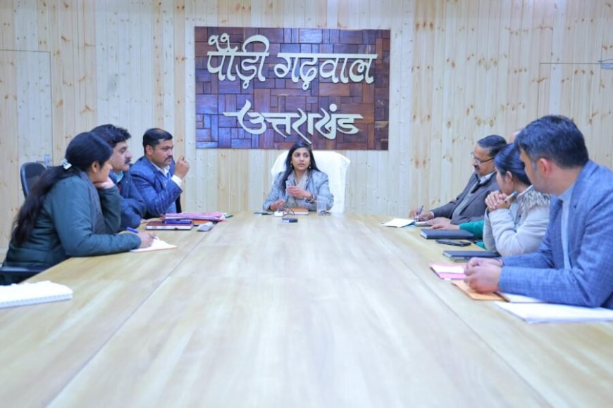 वनाग्नि रोकथाम को लेकर डीएम स्वाति एस. भदौरिया सख्त, सभी विभागों को समन्वित कार्यवाही के दिए निर्देश