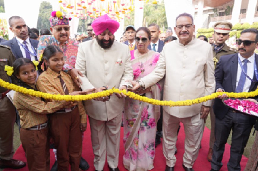 राज्यपाल ने किया वसंतोत्सव-2026 का शुभारंभ