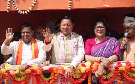 पश्चिम बंगाल में दहाड़े उत्तराखंड के धाकड़ धामी, बोले- युवाओं को कर्मवीर नहीं, भत्तावीर बना रही ममता सरकार