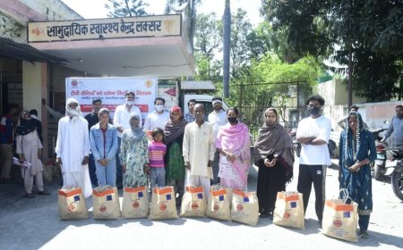 इंडियन ऑयल द्वारा क्षय रोगियों को पोषण किट किए गए वितरित