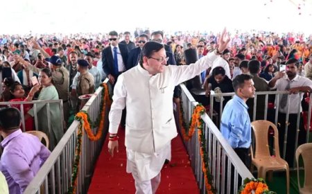 धामी सरकार के चार साल: विकास और सुशासन की नई गाथा