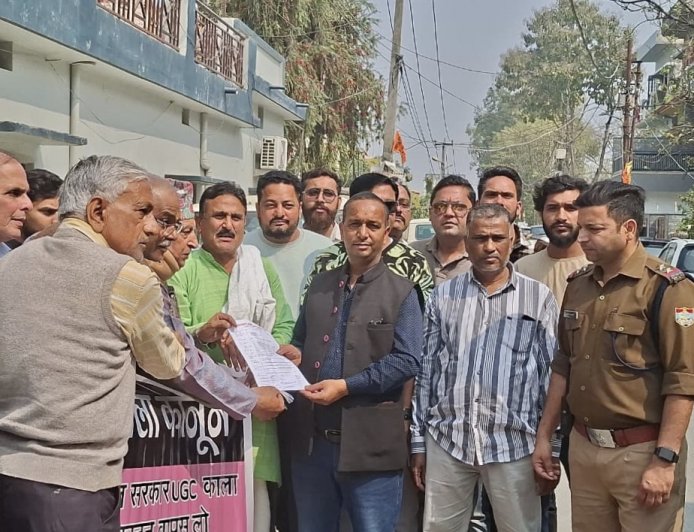 भारत का संविधान समानता के सिद्धांत पर आधारित : यूजीसी जैसे काले कानून पूर्णतया अस्वीकार्य -डा वी डी शर्मा, महासचिव, ब्राह्मण समाज महासंघ