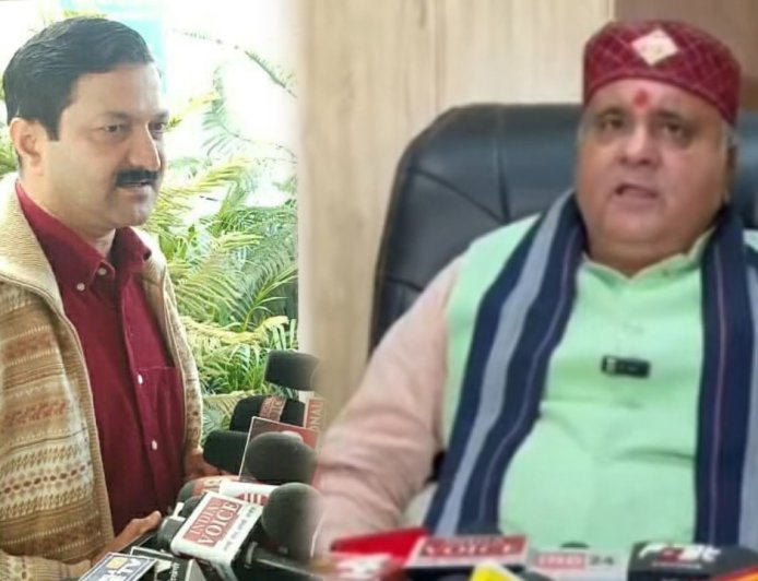 BJP में कोल्ड वॉर: अजेंद्र की महेंद्र को चुनौती, किस बात की कार्रवाई करोगे?