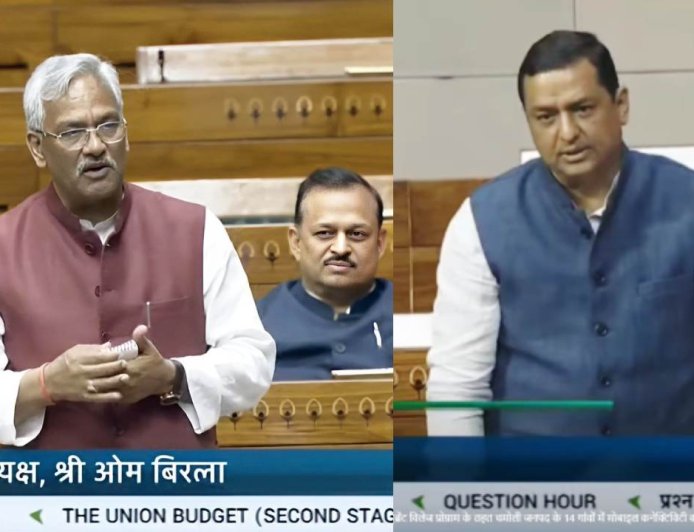 संसद में त्रिवेन्द्र ने उठाई बेहतर रेल सुविधाओं की मांग, बलूनी ने उठाया मोबाइल कनेक्टिविटी का मुद्दा