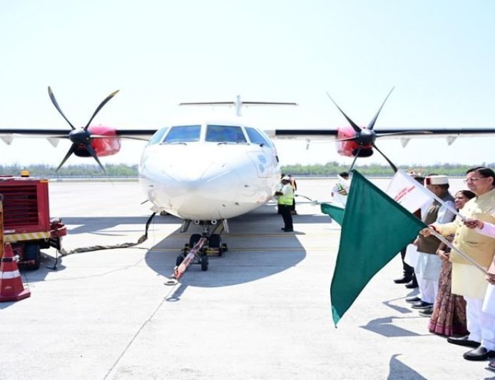 देहरादून–पिथौरागढ़ हवाई सेवा शुरू, एक घंटे में तय होगा सफर, मुख्यमंत्री ने किया शुभारंभ 