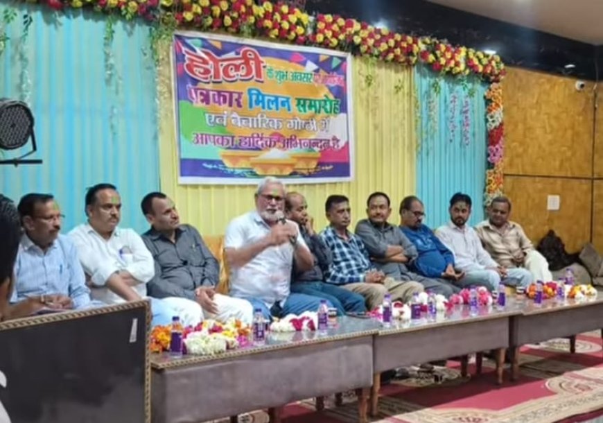 पत्रकार लोकतंत्र का चौथा स्तंभ : एकजुट होकर काम करने से आवाज होगी बुलंद -के पी सिंह