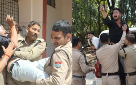 Rishikesh: परीक्षा परिणाम में गलतियों को लेकर उग्र हुए छात्र, कॉलेज के गेट पर की तालाबंदी, पुलिस ले गई थाने