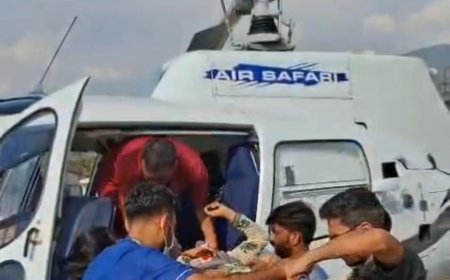 सतपुली में पेड़ से गिरकर घायल हुई महिला, हैली सेवा से एम्स ऋषिकेश रेफर