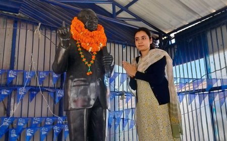 संयुक्त मजिस्ट्रेट पौड़ी दीक्षिता जोशी ने दी डॉ. भीमराव अम्बेडकर को श्रद्धांजलि