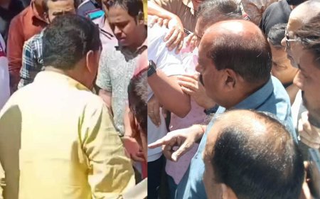 जसपुर: लक्षमीबाई की मूर्ति को लेकर खिंची तलवारें, विधायक आदेश चौहान, पूर्व विधायक सिघंल में धक्का मुक्की