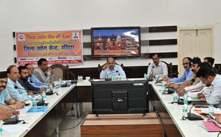 उद्योग मित्रों की समस्याओं को शीघ्रता से किया जाए निस्तारण – सीडीओ डॉ. ललित नारायण मिश्र