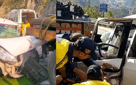 शादी में आ रहा था परिवार, सरिये से भरे ट्रक में घुस गई कार, एक महिला की मौत, 7 घायल