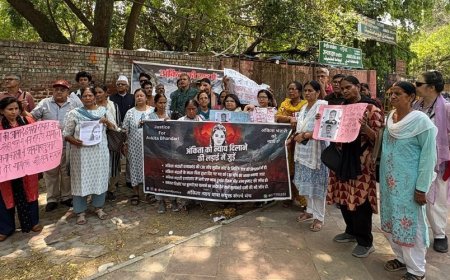 जंतर-मंतर पर अंकिता भंडारी केस में न्याय और VIP आरोपियों की गिरफ्तारी की मांग, जोरदार प्रदर्शन