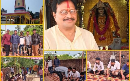 माँ पीताम्बरा बगलामुखी की छांव में शक्ति का उत्सव, माजरी माफी से बनखंडी तक गूंजा जयकारा, भंडारे में उमड़ा आस्था का सैलाब