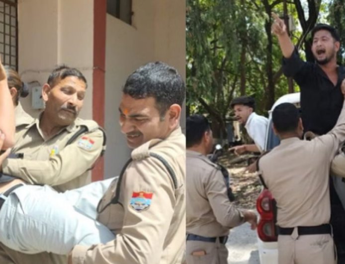 Rishikesh: परीक्षा परिणाम में गलतियों को लेकर उग्र हुए छात्र, कॉलेज के गेट पर की तालाबंदी, पुलिस ले गई थाने