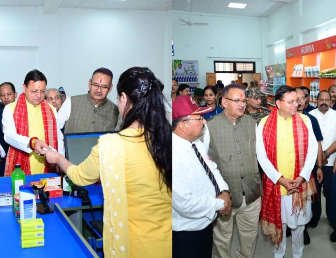 CM धामी ने दिया पूर्व सैनिकों को तोहफा, खटीमा में CSD कैंटीन व सैनिक मिलन केन्द्र का लोकार्पण