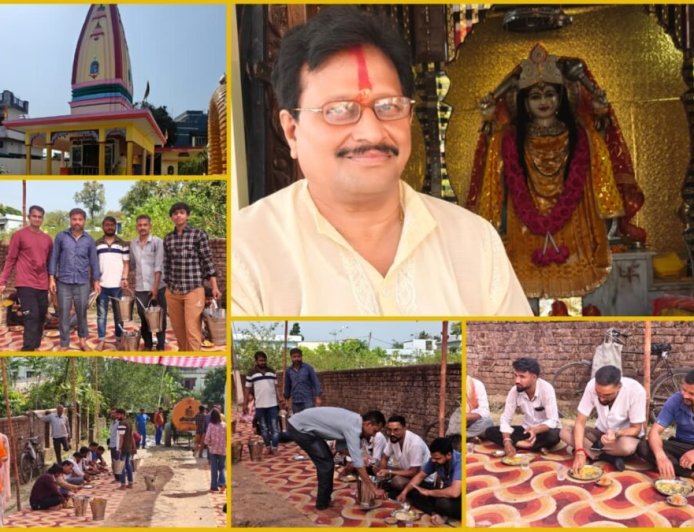 माँ पीताम्बरा बगलामुखी की छांव में शक्ति का उत्सव, माजरी माफी से बनखंडी तक गूंजा जयकारा, भंडारे में उमड़ा आस्था का सैलाब