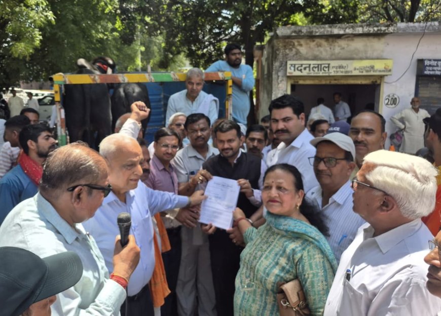 रुड़की में गौ सम्मान पदयात्रा : गौ माता को राष्ट्र माता घोषित करने और गोहत्या पर पूर्ण प्रतिबंध की मांग