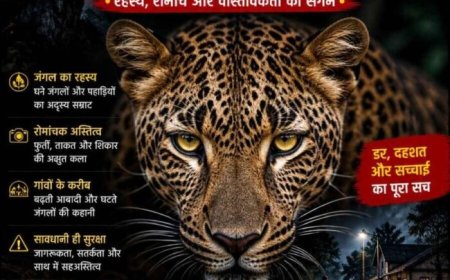 तेंदुआ – गुलदार या लेपर्ड : रहस्य, रोमांच और वास्तविकता का संगम