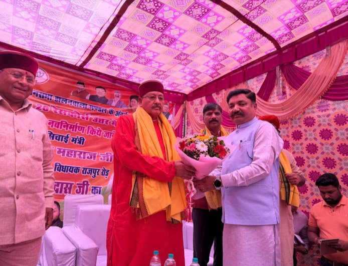 क्षेत्रीय विधायक व कैबिनेट मंत्री खजान दास के प्रयास से चन्दर नगर नाले का भूमिगतीकरण हुआ सम्पन्न : सिंचाई मंत्री सतपाल महाराज ने किया लोकार्पित