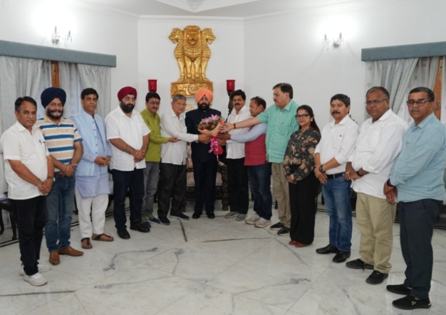 कांग्रेस प्रतिनिधिमंडल ने राज्यपाल को सौंपा ज्ञापन :  कानून व्यवस्था और नर्सिंग भर्ती मामले में हस्तक्षेप की मांग