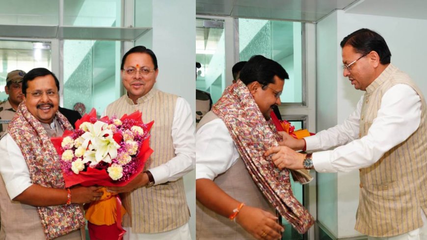 देहरादून पहुंचे भाजपा के राष्ट्रीय अध्यक्ष नितिन नबीन, चुनावी रणनीति पर करेंगे मंथन