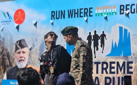 सेरेब्रल पाल्सी को मात देकर अनुराग रावत ने पूरी की 10 किमी ‘नीति एक्सट्रीम अल्ट्रा रन’