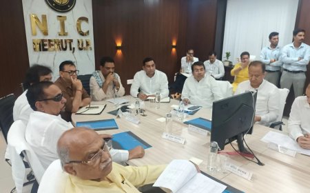 केंद्र सरकार के 12 वर्ष : मेरठ प्रभारी मंत्री असीम अरूण ने कार्यक्रम के तैयारियों की समीक्षा की