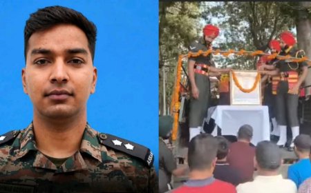 आतंक विरोधी ऑपरेशन में उत्तराखंड का लाल शहीद,राजौरी में लेफ्टिनेंट बीरेश्वर ने दिया बलिदान